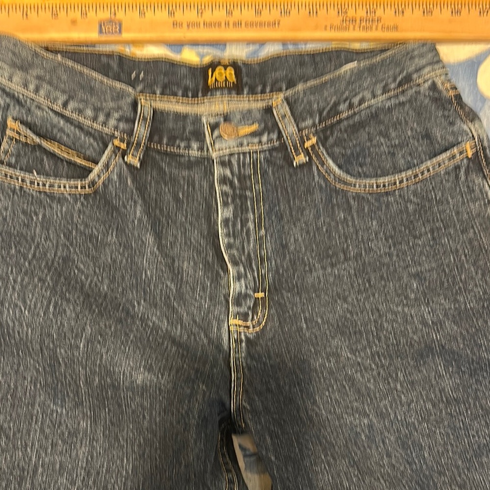 Lee Blue Relaxed Fit Jeans with Classic Stitching